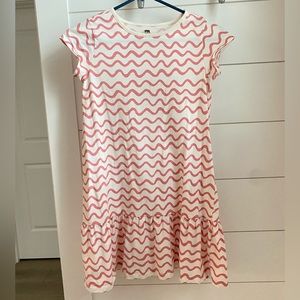 Tea Collection Girls Ruffle Hem Dress. Size 12.